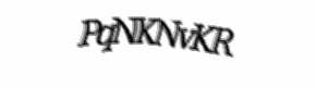 Security check image, please type the characters shown