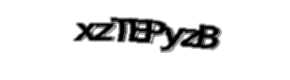 Security check image, please type the characters shown