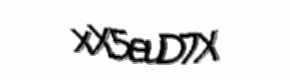 Security check image, please type the characters shown