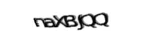 Security check image, please type the characters shown