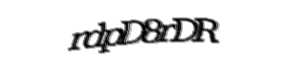 Security check image, please type the characters shown